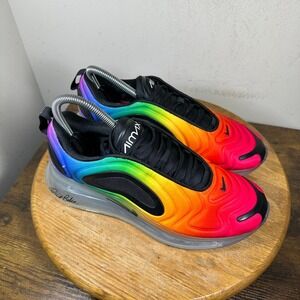 Nike Air Max 720 Be True Rainbow Gradient Mens Size 7.5 CJ5472-900 Pride Shoes